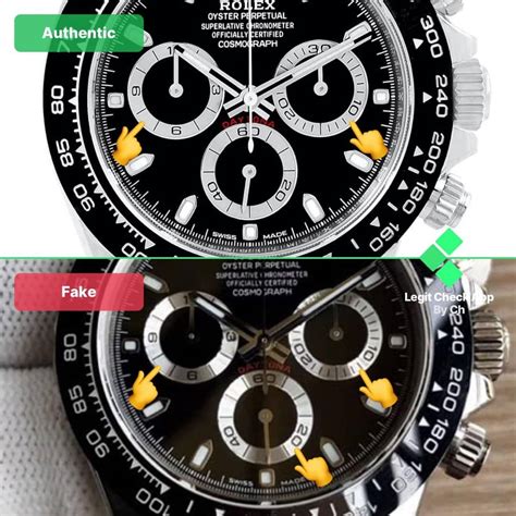 how to spot a fake daytona